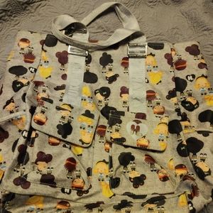 Weekend bag or diaper bag.